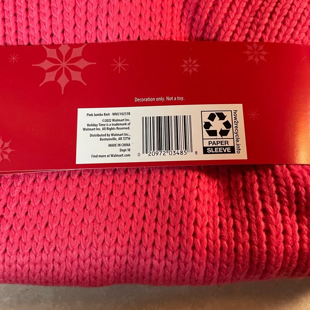Jumbo Christmas stocking 36”